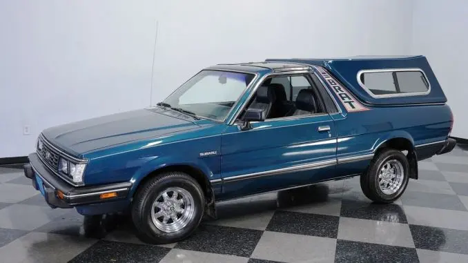 Apakah Subaru BRAT Pikap Paling Serbaguna Tahun 80-an?