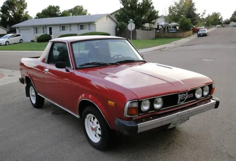 Subaru BRAT 1981: Tahun Terakhir Generasi Pertama dan Awal Penyempurnaan