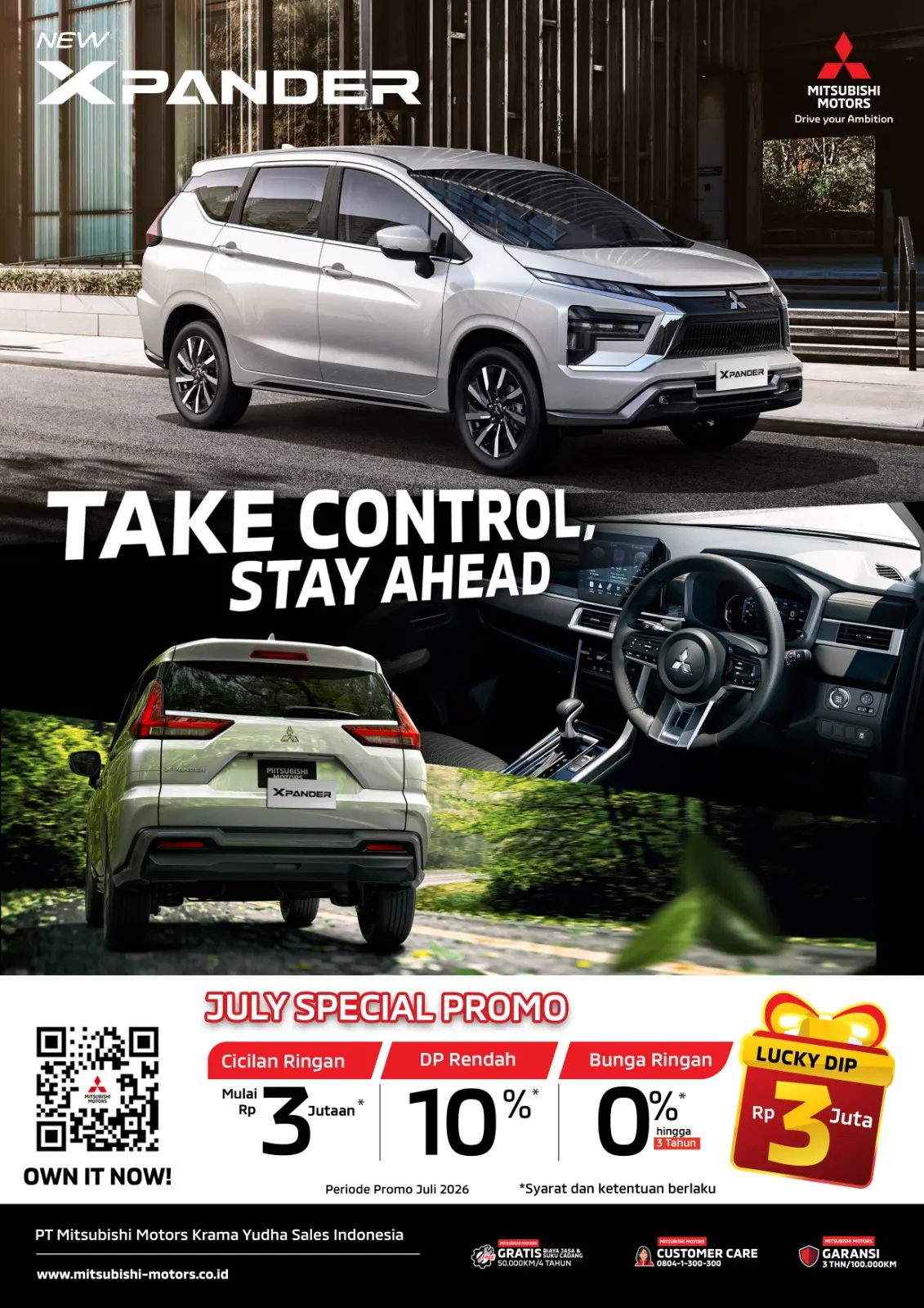 Mitsubishi Xpander Ultimate AT 2026 ( Baru )